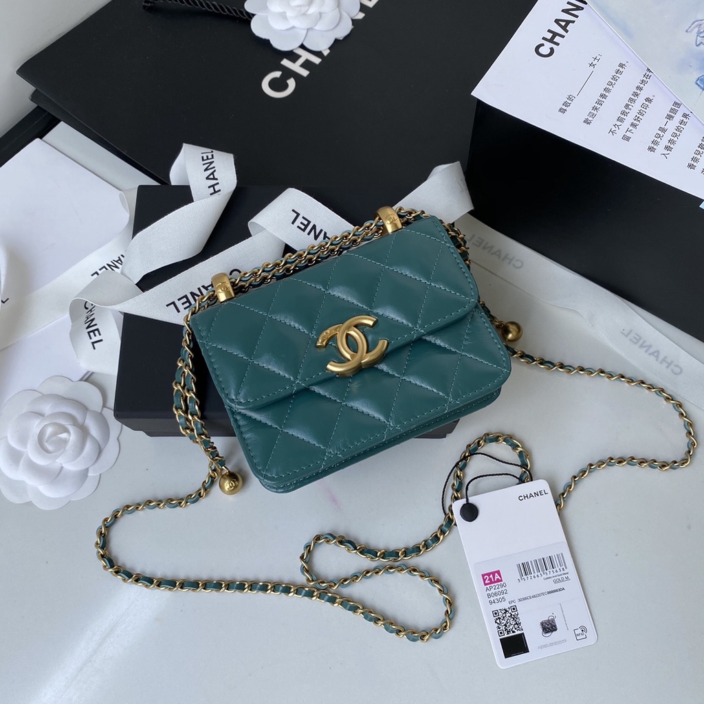 Túi xách nữ thời trang cao cấp da thật 𝘾𝙝𝙖𝙣𝙚𝙡 𝘾𝙝𝙖𝙣n𝙚𝙡 CN kiểu dáng sang trọng