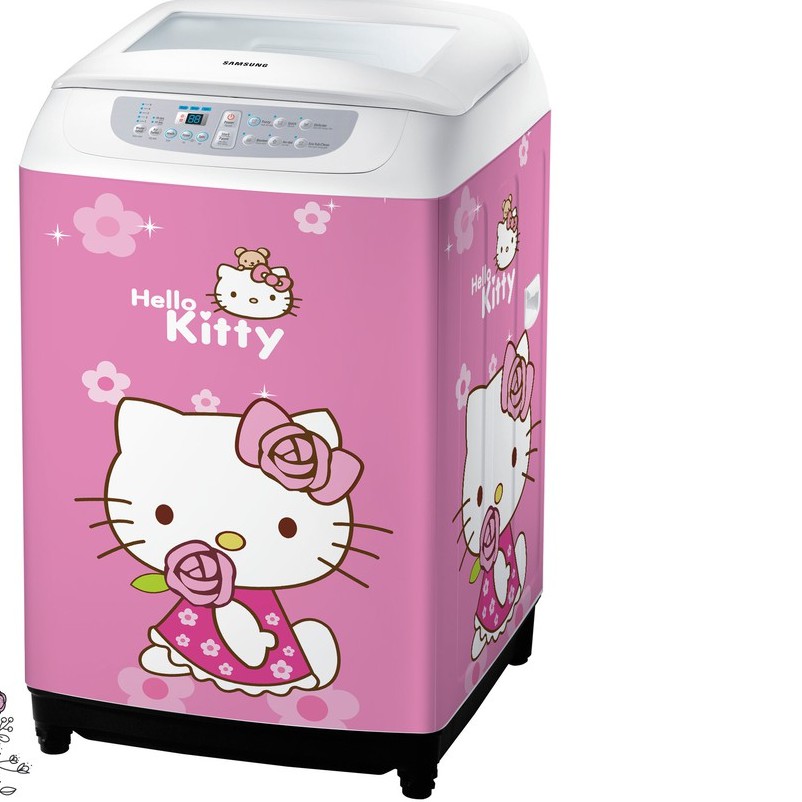 (RẺ VÔ ĐỊCH) Miếng Dán Máy Giặt Hello Kitty Siêu Dễ Thương