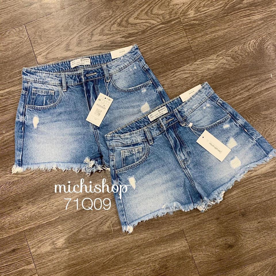 Quần short rách tua gấu 71Q09