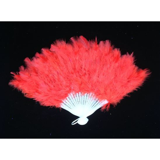 Quạt lông vũ nhiều màu
