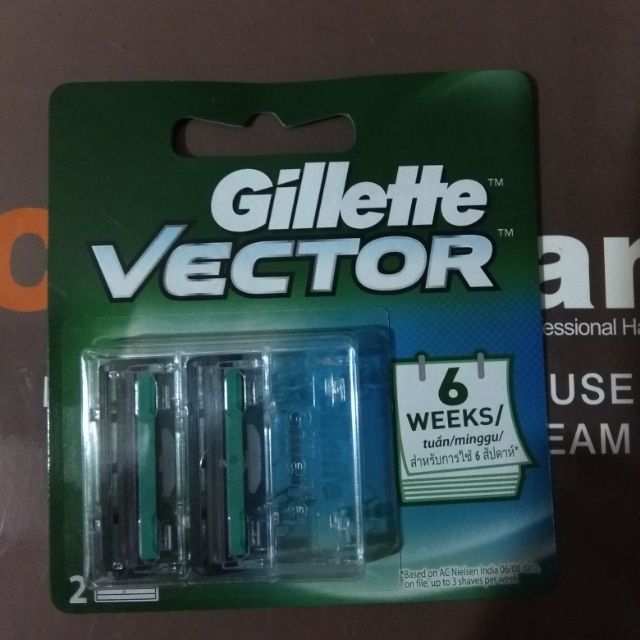 Lưỡi  gillette  2 cái một  vĩ