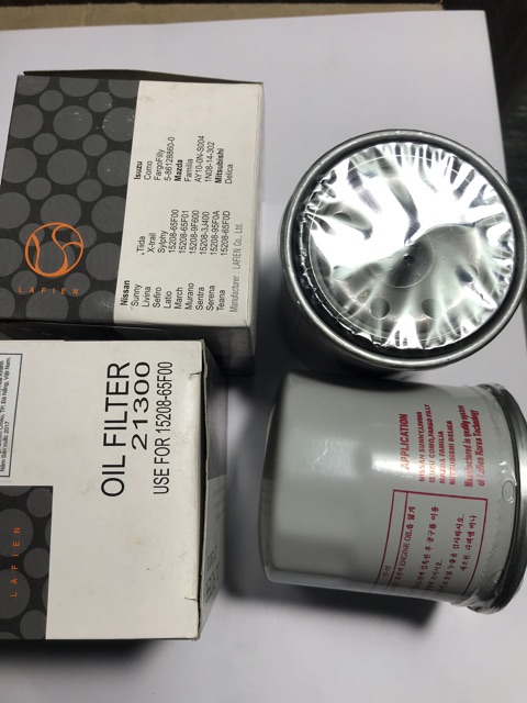 Lọc nhớt dùng cho xe nissan sunny, livina, teana, xtrail