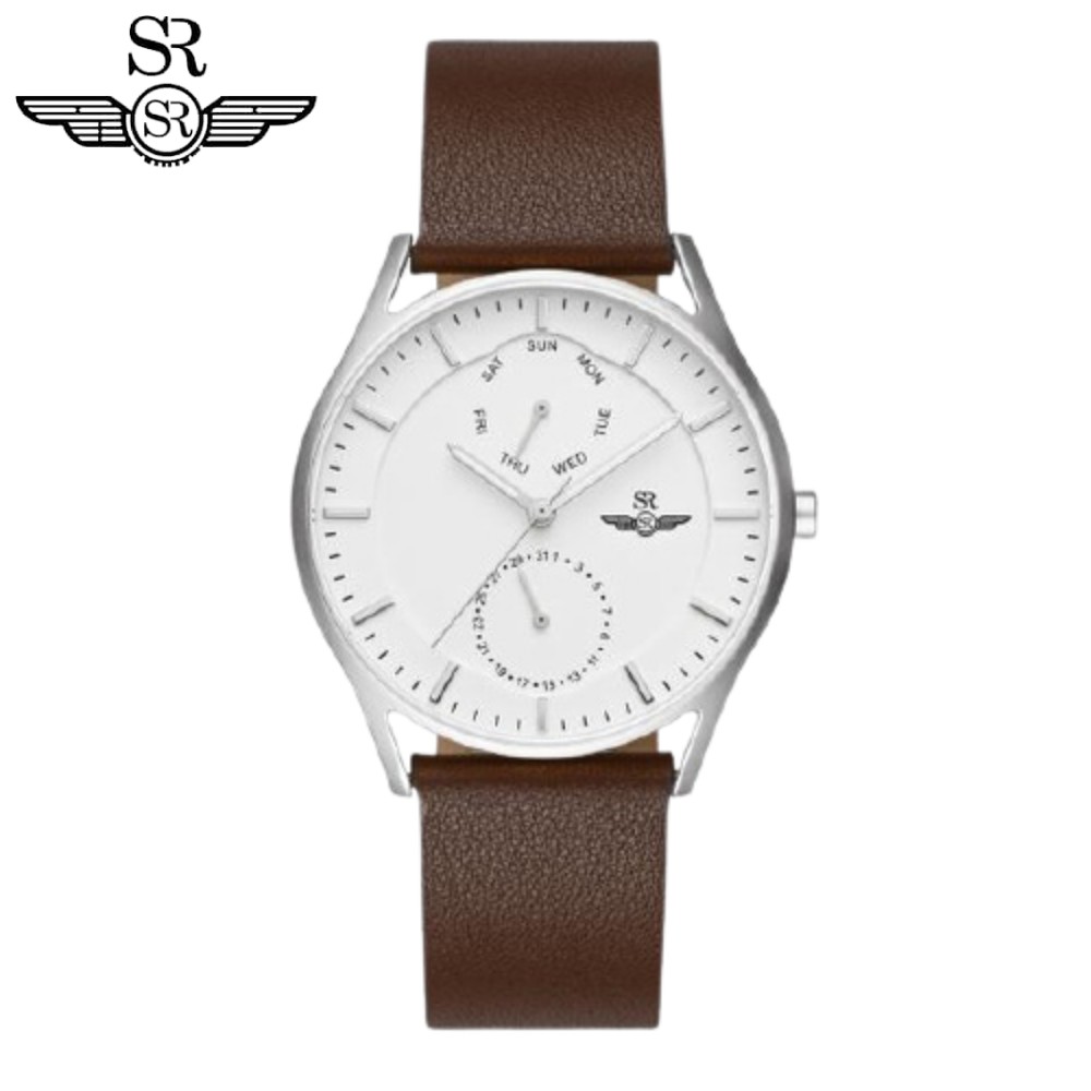 Đồng hồ nam SRWATCH Chrono Sport SG5861.4102 mặt trước và sau bằng Sapphire chống tr
