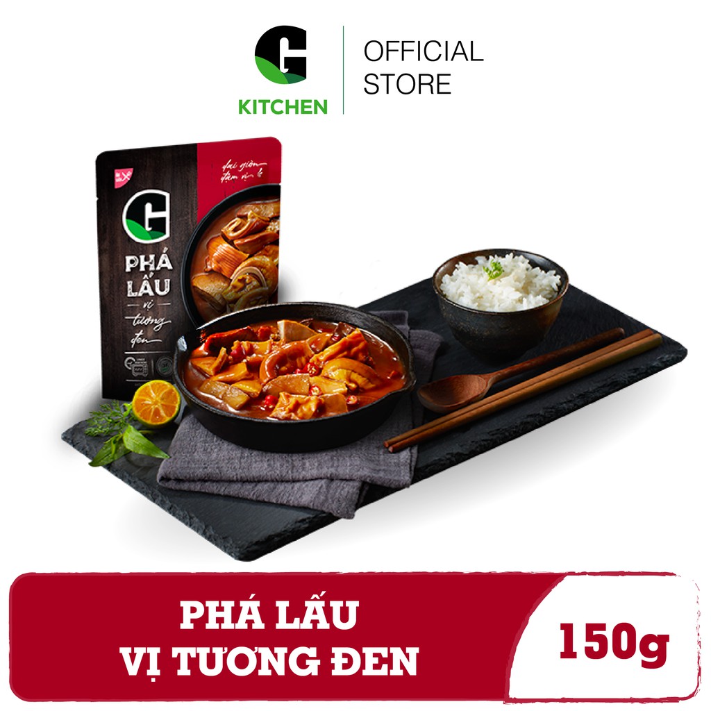 Phá Lấu Vị Tương Đen G Kitchen 150g