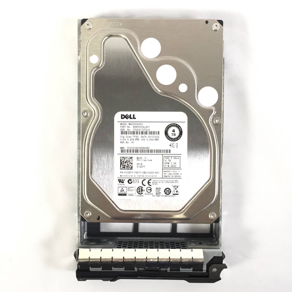 Ổ cứng máy chủ DELL 6TB SAS 6Gbps 7.2K HDD 3,5 inch