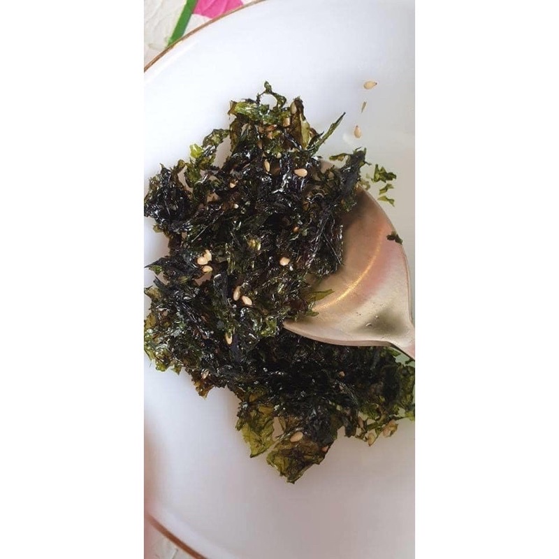 Rong Biển Ăn Liền Kim Vụn Trộn Cơm Hàn Quốc K Wook Túi Zip 50g Vị Dầu Oliu Có Vừng-Rong Biển Vụn Rắc Cơm Ăn Liền Cho Bé