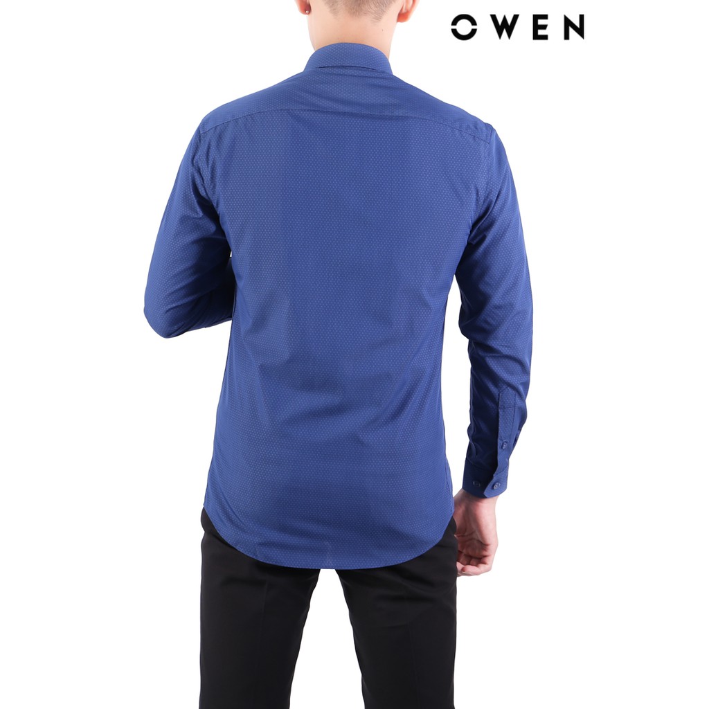 Áo Sơ mi dài tay nam OWEN Regularfit - AR22692D