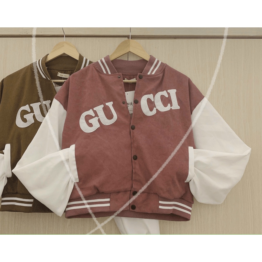 ÁO KHOÁC NỮ  PHỐI HAI  THOI TRANG GUGU ĐẸP SANG CHẤT LIỆU DA LỘN CAO CẤP THỜI TRANG VALENTINA