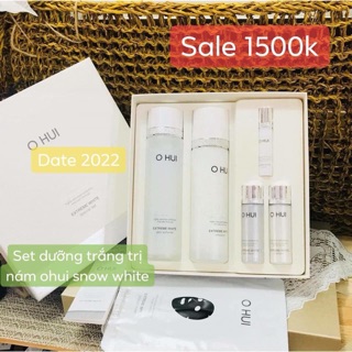 Set Ohui Trắng DƯỠNG TRẮNG CHỐNG LÃO HOÁ Extreme White full size 6sp