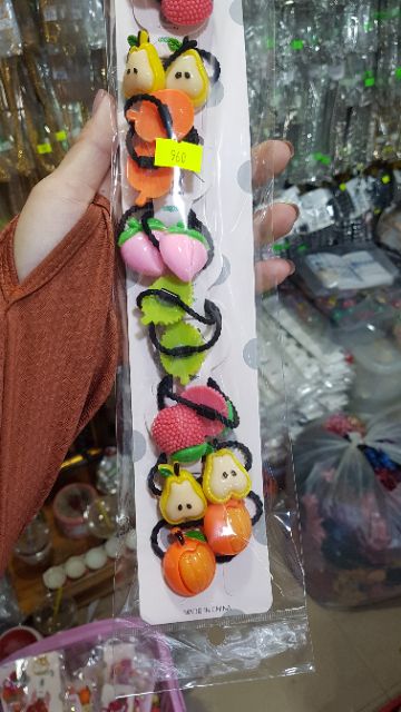 Sỉ 1 vỉ 10 cái kẹp nơ mỏ vịt cho bé gái