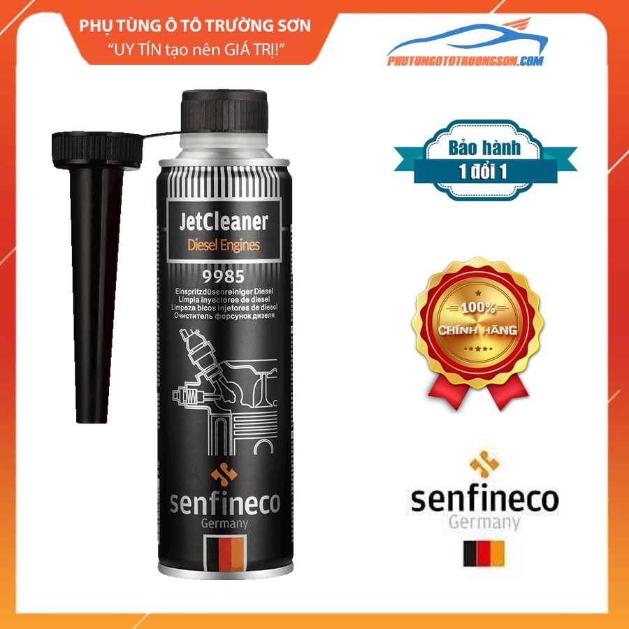 Dung Dịch Vệ Sinh Béc Dầu - Senfineco Jetcleaner Diesel Engine 9985 [300ml]