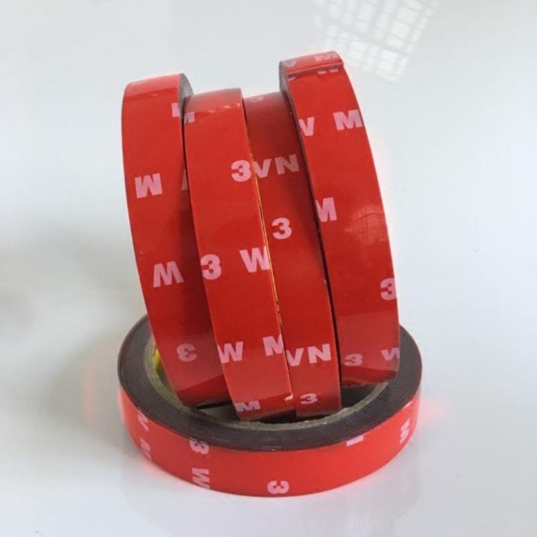 Băng Keo 2 Mặt Cường Lực Siêu Dính, Băng Dính Hãng 3M ,Nhiều Kích Thước