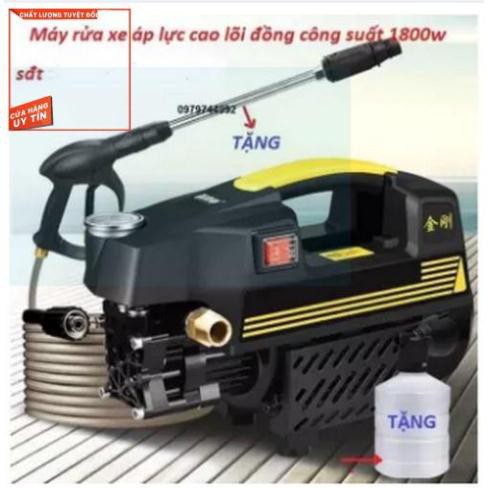 Xả Kho Giảm Giá Máy Rửa Xe Cấp Nataka,súg phun dài nửa mét,  Xịt Rửa Áp Lực Cao, Đánh Bay Mọi Vết Bẩn