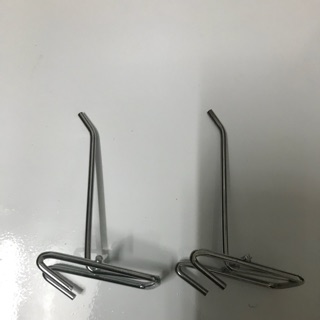 2 chiếc móc treo phụ kiện inox dài 10cm