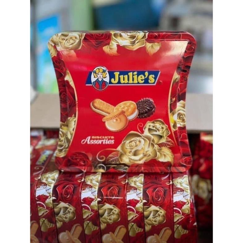 Gía Xưởng -  [ XSale sôc  ] Bánh Quy Bơ Tổng Hợp Julie's Malaysia 204g
