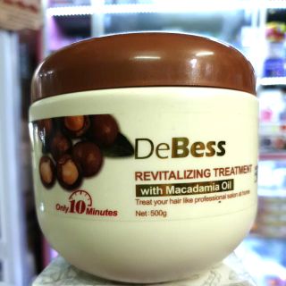 Kem Ủ Tóc  DEBESS MACADAMIA 500G Chiết Xuất Từ Tinh Dầu Mắc-ca Giàu Dinh Dưỡng