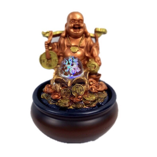 Thác nước phong thủy di lặc