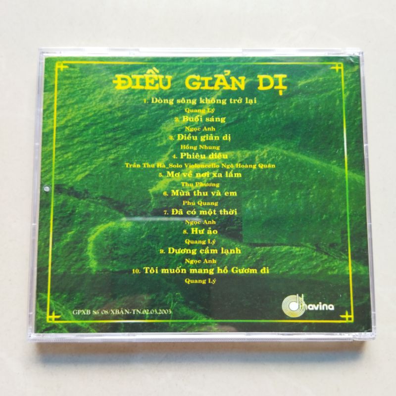 Bộ 4 cd Phú Quang phono