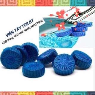 [Xả Kho Đón Tết] Bộ 10 viên tẩy bồn cầu, viên thả toilet