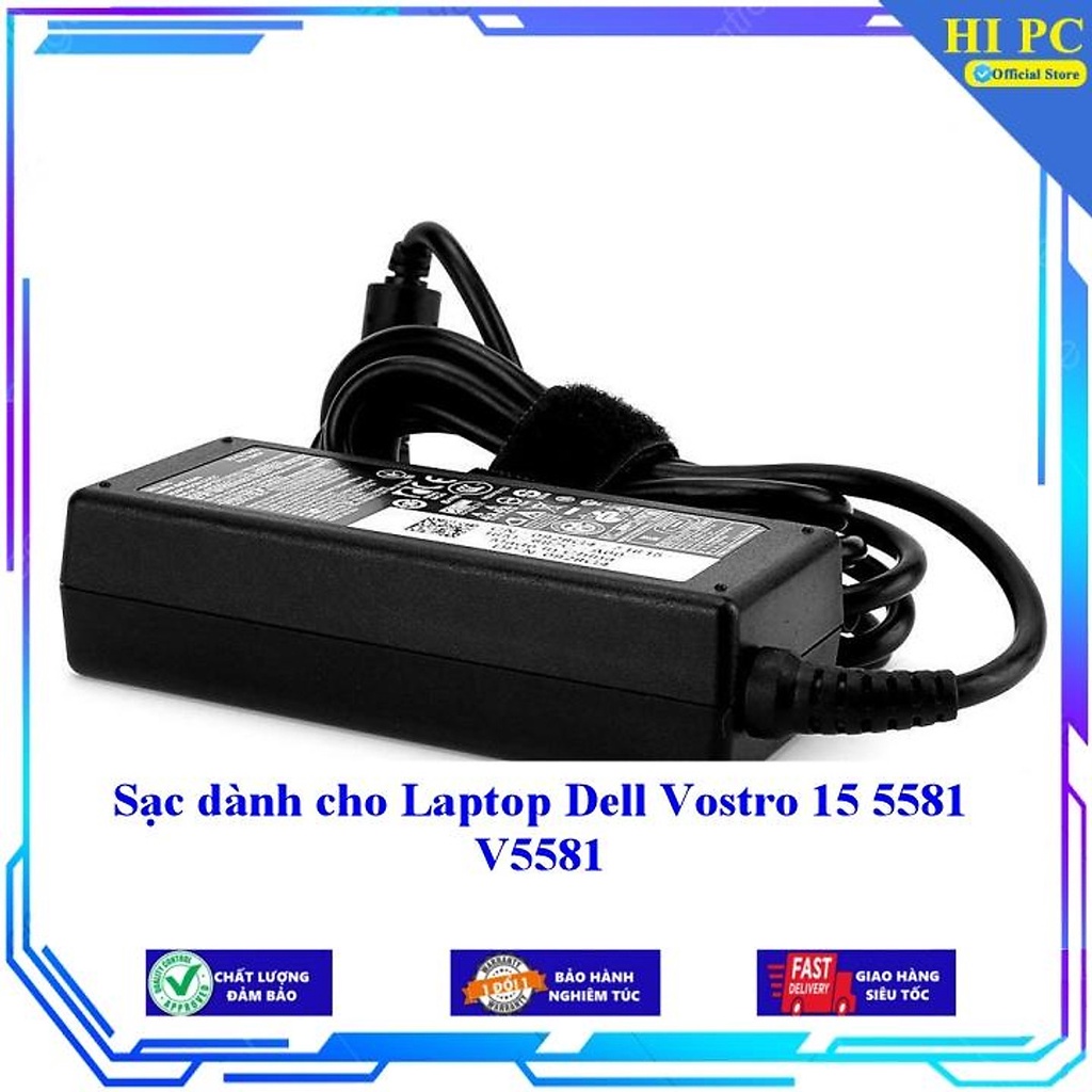 Sạc dành cho Laptop Dell Vostro 15 5581 V5581 - Hàng Nhập Khẩu