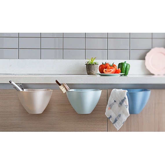 Combo 3 giỏ đựng cài tủ bếp thông minh - màu ngẫu nhiên