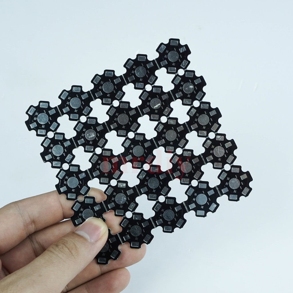 Đế nhôm tản nhiệt cho LED 1w - 3w