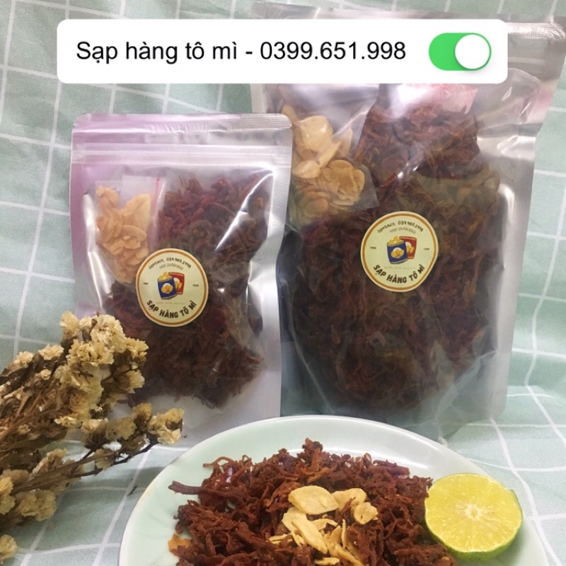 500gr khô heo cháy tỏi ⚡️FREESHIP⚡️ HÀNG XUẤT KHẨU, ĐẶC BIỆT ngọt ngọt, không bột, thơm của tỏi cực hấp dẫn