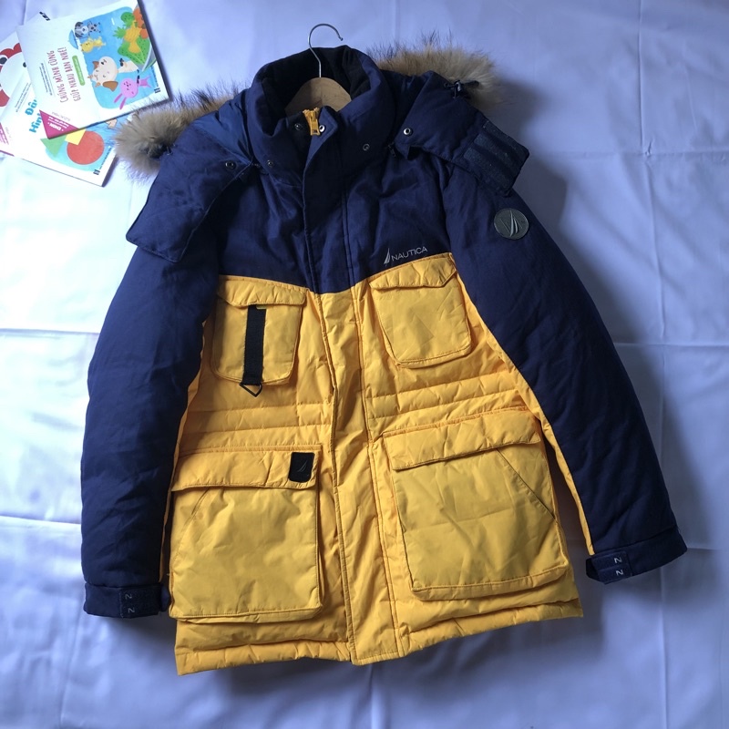 Áo phao lông vũ korea hiệu NAUTICA