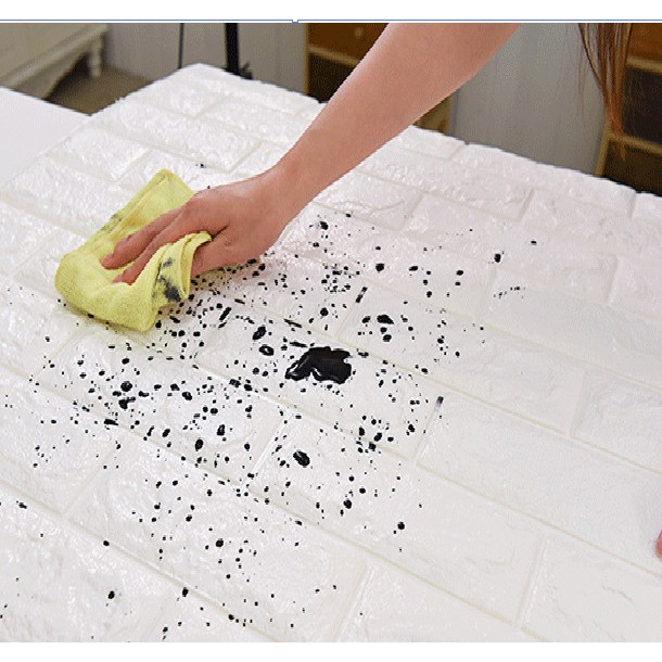 Xốp dán tường giả gạch 3D - Khổ lớn 70x77cm | BigBuy360 - bigbuy360.vn