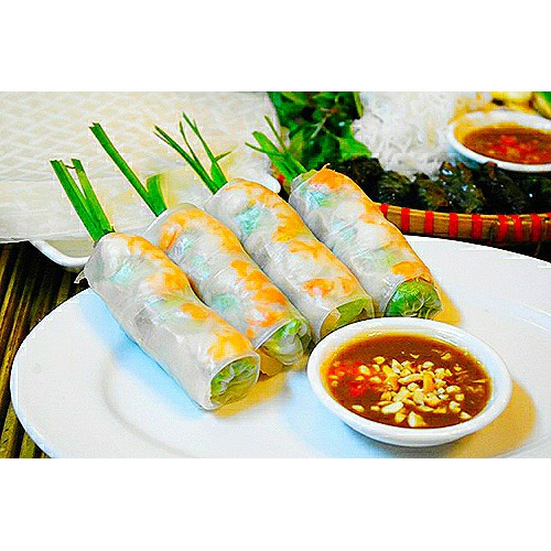 Bánh Tráng Bột Gạo đa năng - cuốn chả giò, làm bánh cuốn,gỏi cuốn,bữa ăn nhanh giảm cân (100 cái)