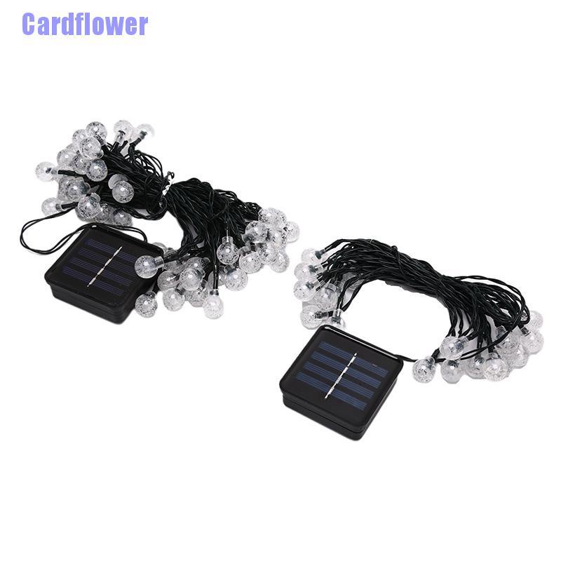 Dây Đèn Led Trang Trí Sân Vườn Sử Dụng Năng Lượng Mặt Trời