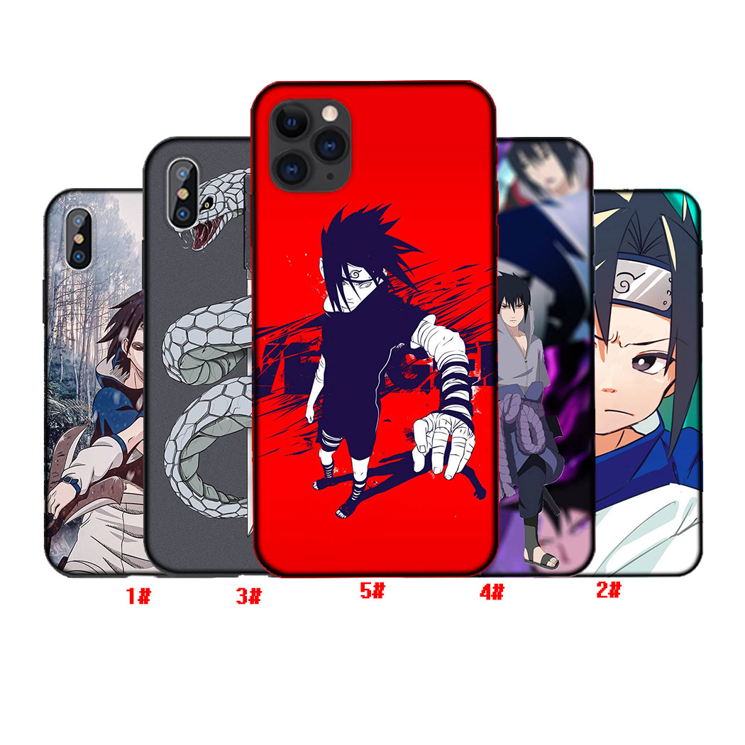 Ốp Điện Thoại Silicon Mềm Hình Pdd21 Naruto Vs Sasuke Cho Iphone 11 Pro Max Se 2020 12 Mini 12 Pro Max