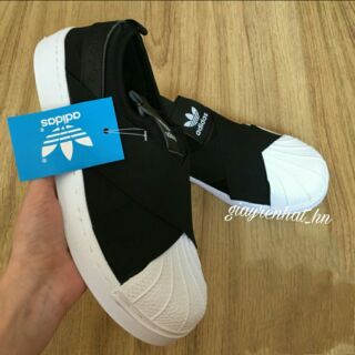 GIÀY SLIP-ON LƯỜI NỮ MÀU ĐEN TRẮNG