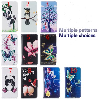 Casing iPhone 7/8/7 Plus/8 Plus beautiful painted leather phone case