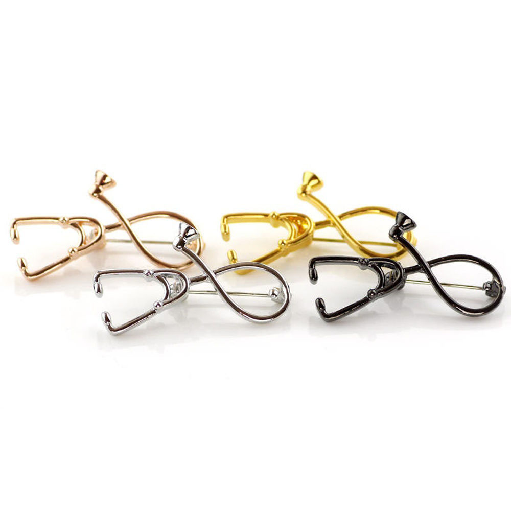 Ghim Cài Áo Hình Ống Nghe Bác Sĩ Ngộ Nghĩnh