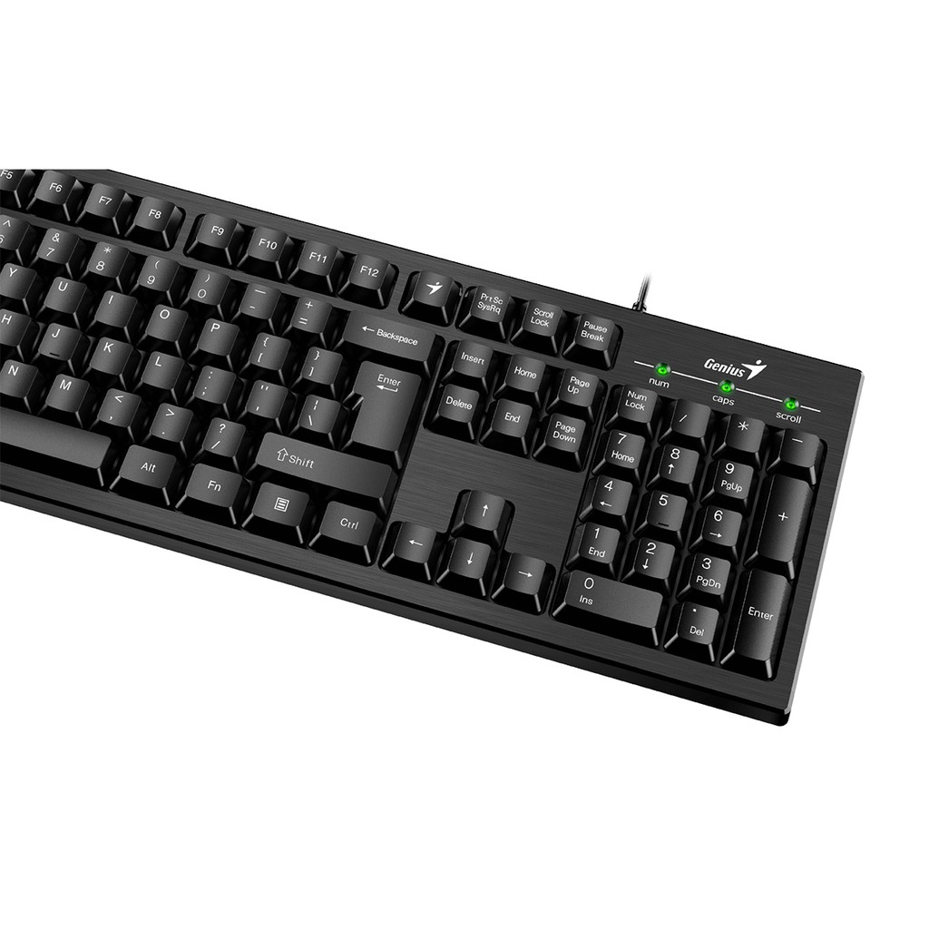 Bàn phím Keyboard Genius 101 /  KB-117 Smart usb Chính hãng. Vi Tính Quốc Duy