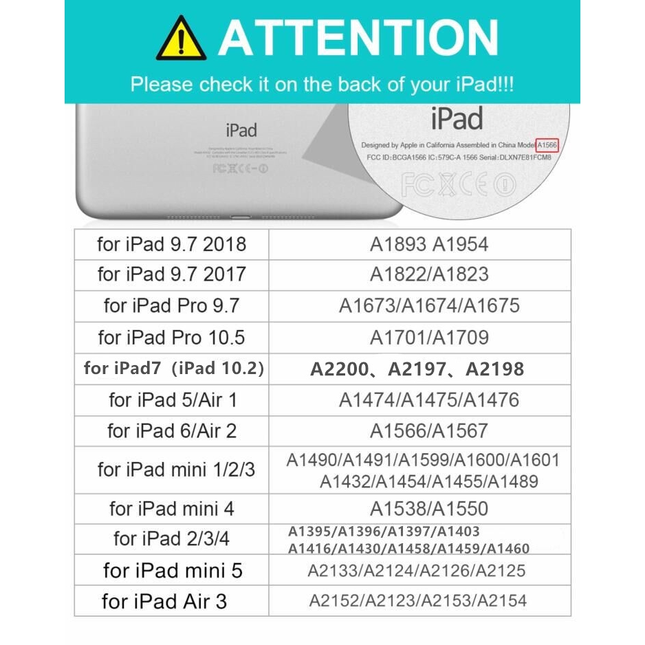 Ốp máy tính bảng sành điệu cho IPAD 9.7 2017 2018 A1893 2/ 3 /4 / 5/ 6 AIR1/2/3 MINI1 2 3 4 5 | BigBuy360 - bigbuy360.vn