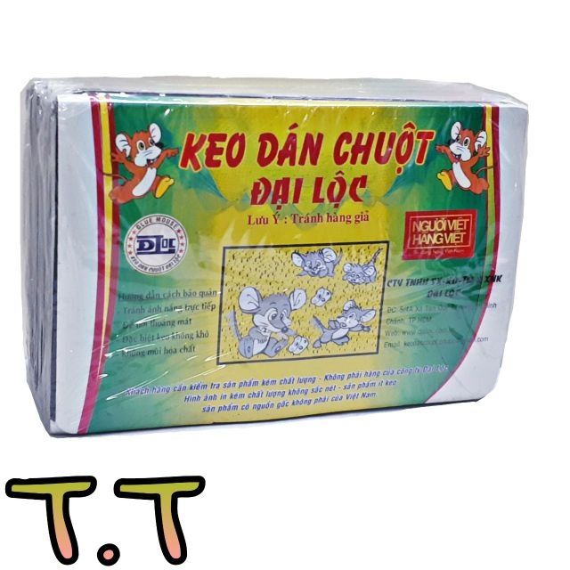 Combo 20 miếng keo dán chuột ĐẠI LỘC.