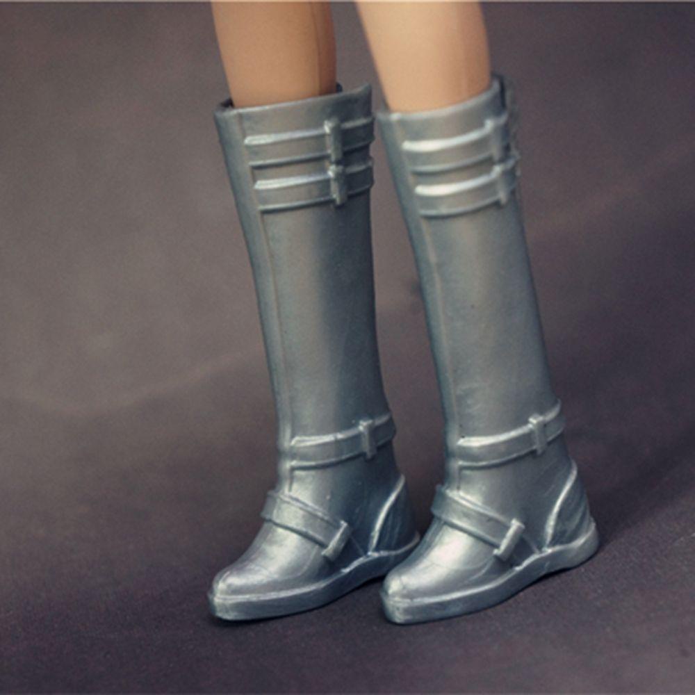 Giày Bốt Búp Bê Dài 2cm Bằng Nhựa Thời Trang