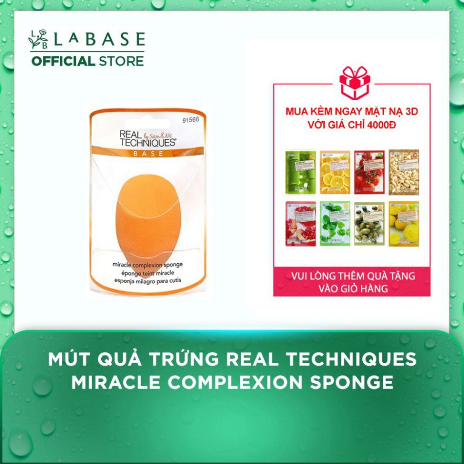 Bông Mút trang điểm Real Techniques Miracle Complexion Sponge GH8