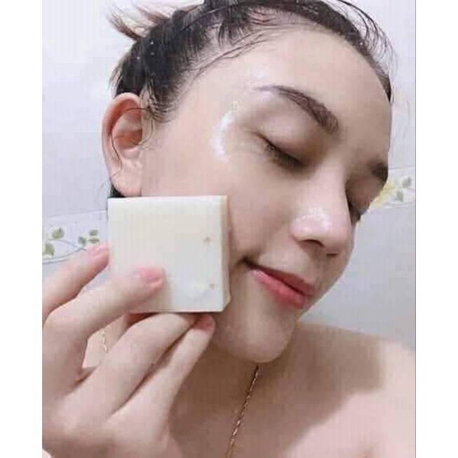 Xà bông cục, Xà Phòng Tắm Sáng Da Cám Gạo Thái Lan Jam Rice Milk Soap
