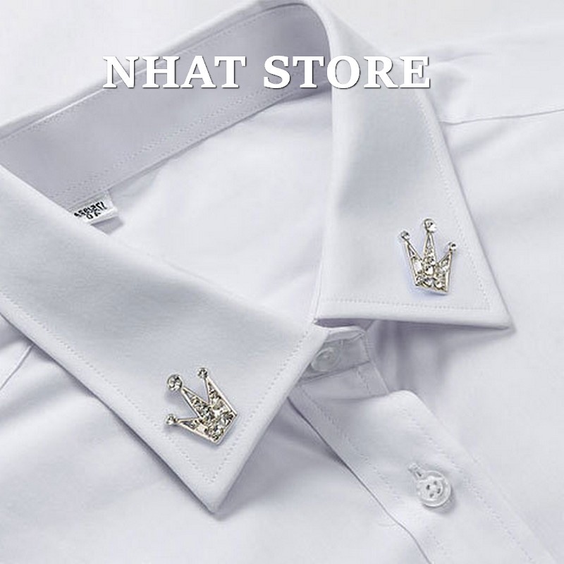Cài Áo Vest Thời Trang Nam Nữ Hình Vương Miện Mini Siêu Dễ Thương