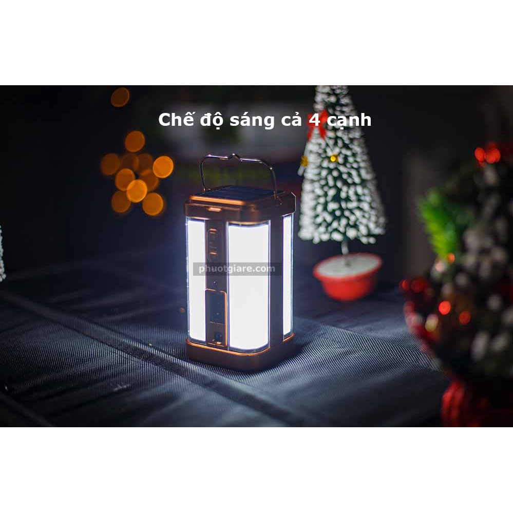 Đèn LED vuông Joly xài pin sạc nhỏ gọn