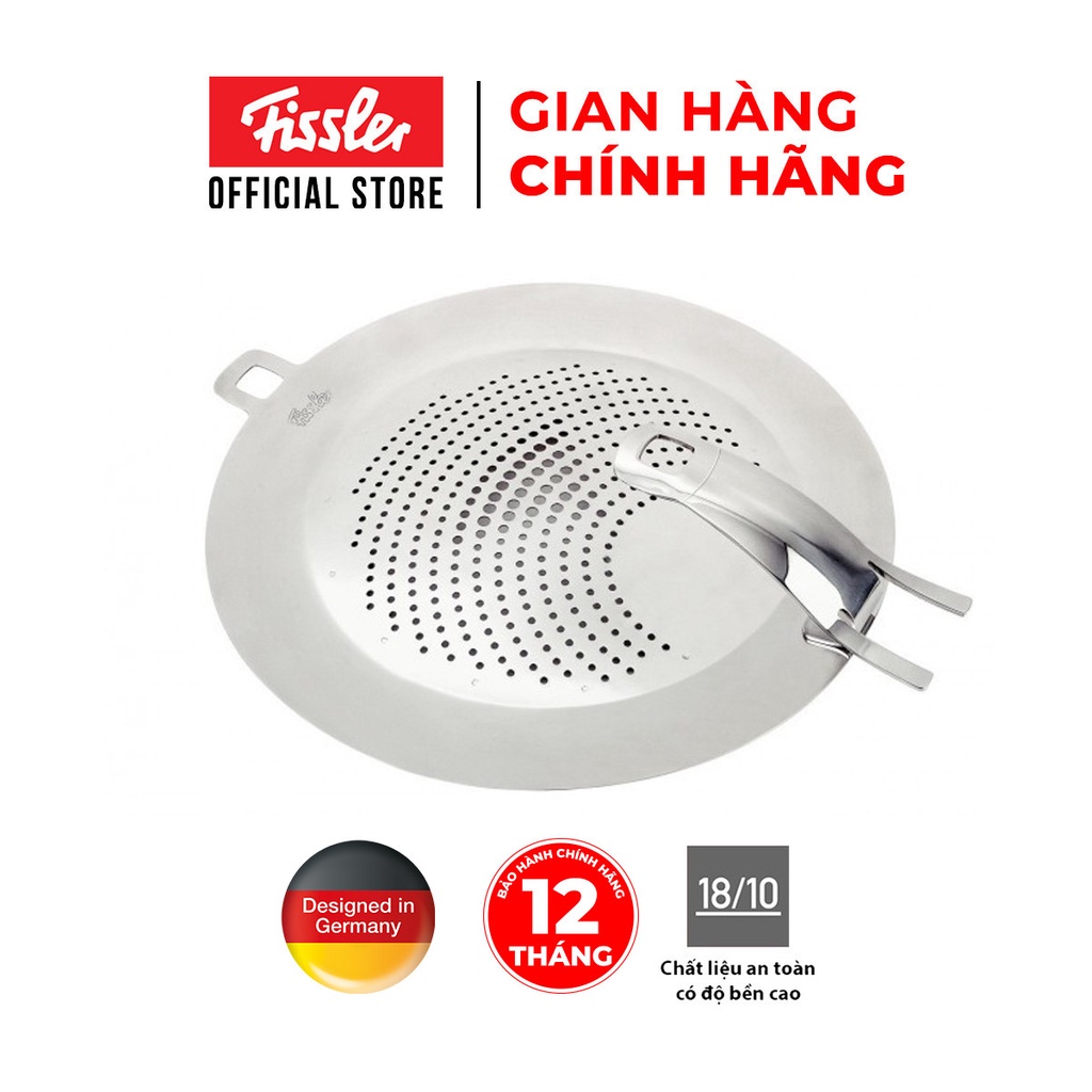 Nắp chống văng dầu mỡ Fissler 20-28cm chính hãng 100%, xuất xứ thương hiệu Đức, bảo hành 12 tháng