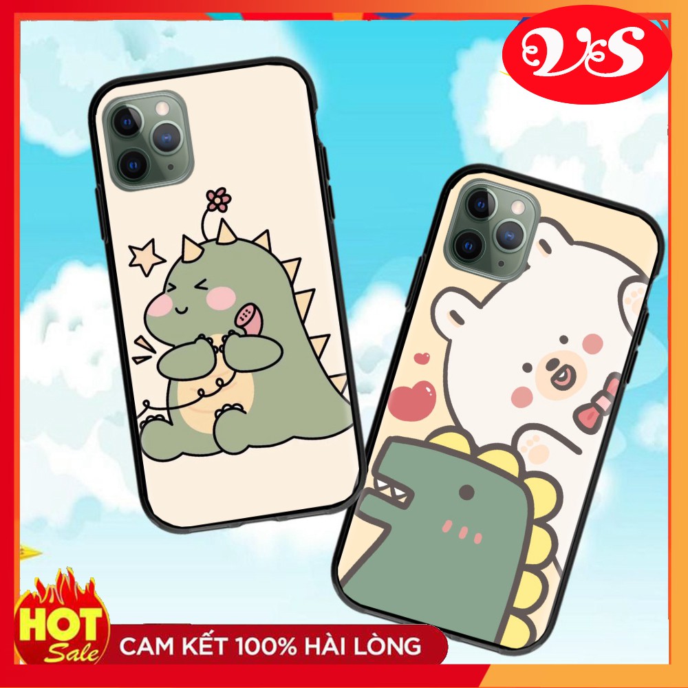 Ốp lưng iPhone 12 Pro Max / 12 Pro / 12 / 11 Pro Max / 11 Pro / 11 / XS Max Hình Khủng Long Lai Rồng 04