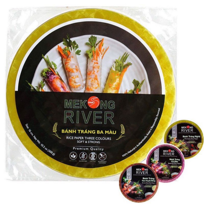 Bánh tráng cuốn gỏi ăn kiêng Eatclean gói 300g Mekong