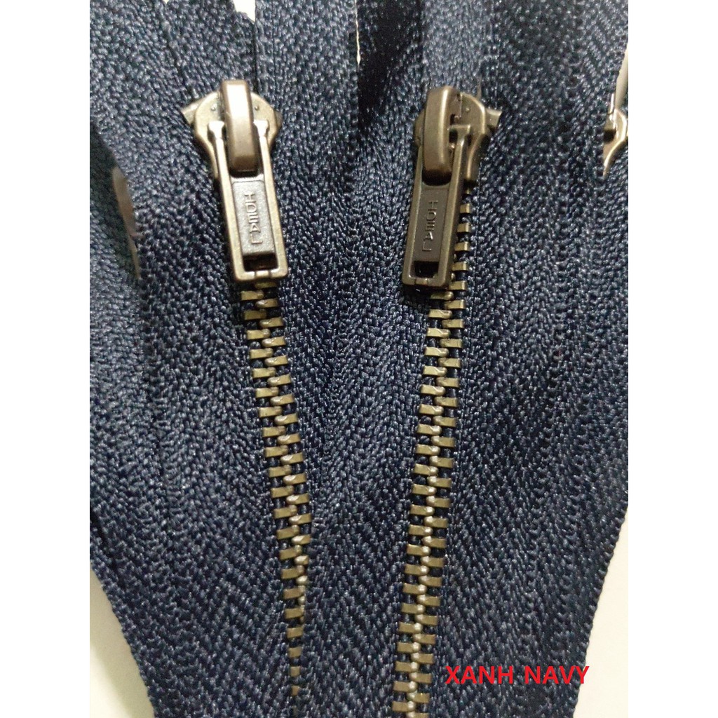 Mẫu 35~ 39)))7.5cm đến 16.5cm -Dây kéo quần, váy, áo, dây kéo kim loại, loại tốt