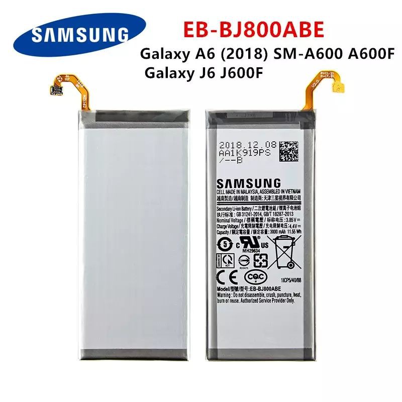 Pin Samsung J6 (2018) /J600 (EB-BJ800ABE) Chính Hãng