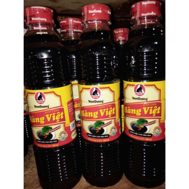 Nước Tương Hàng Việt Nam Dương - 500ml - Nước Chấm Chay Mặn