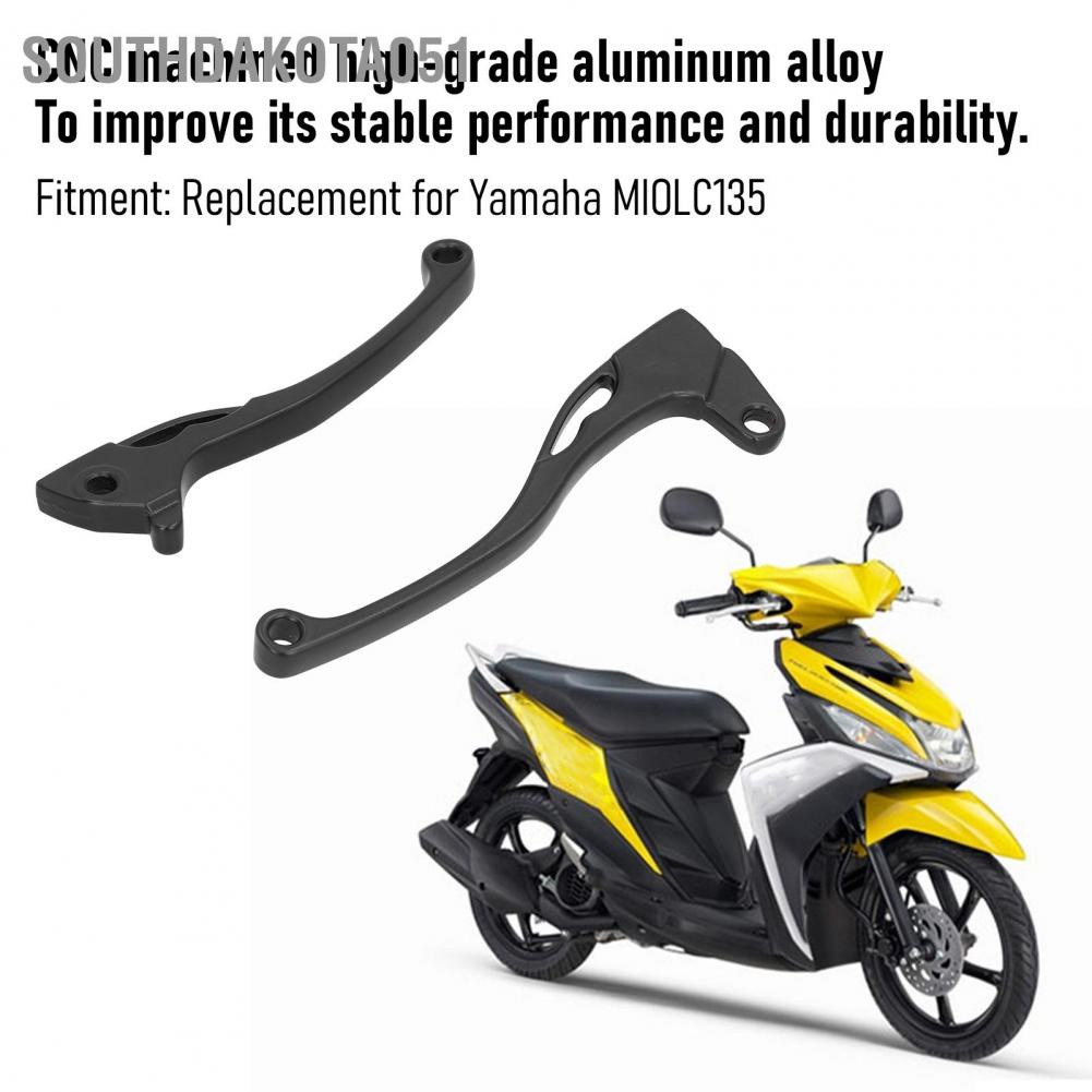 Southdakota051 2PCS Brake Clutch Lever 8mm Motorcycle Accessories Replacement for MIOLC135
